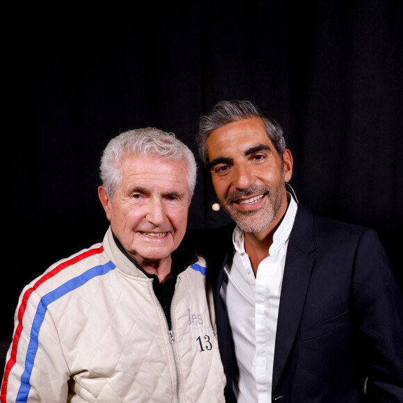 Exclusif - Ary Abittan et Claude Lelouch - Backstage de l'enregistrement de l'émission "La Chanson secrète 8" à la Seine musicale à Paris, diffusée le 4 septembre sur TF1 © Gaffiot-Moreau / Bestimage 