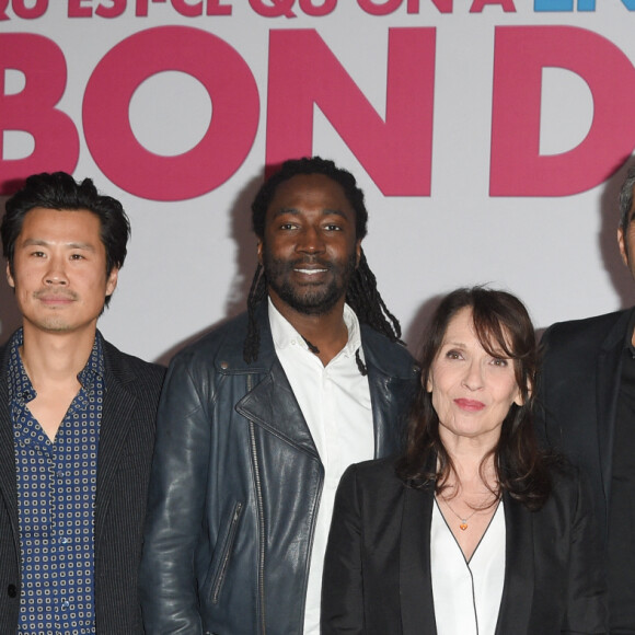 Medi Sadoun, Frédéric Chau, Noom Diawara, Chantal Lauby, Ary Abittan et Christian Clavier - Avant-première du film "Qu'est-ce qu'on a encore fait au Bon Dieu ?" au cinéma Le Grand Rex à Paris, le 14 janvier 2019. © Coadic Guirec/Bestimage