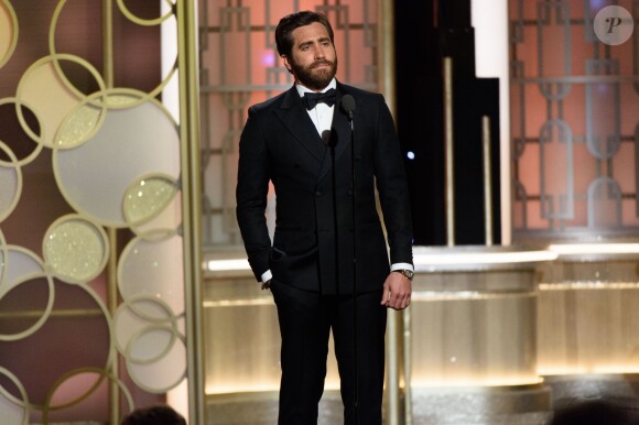 Jake Gyllenhaal - Show lors de la 74ème cérémonie annuelle des Golden Globe Awards à Beverly Hills, Los Angeles, Californie, Etats-Unis, le 8 janvier 2017.