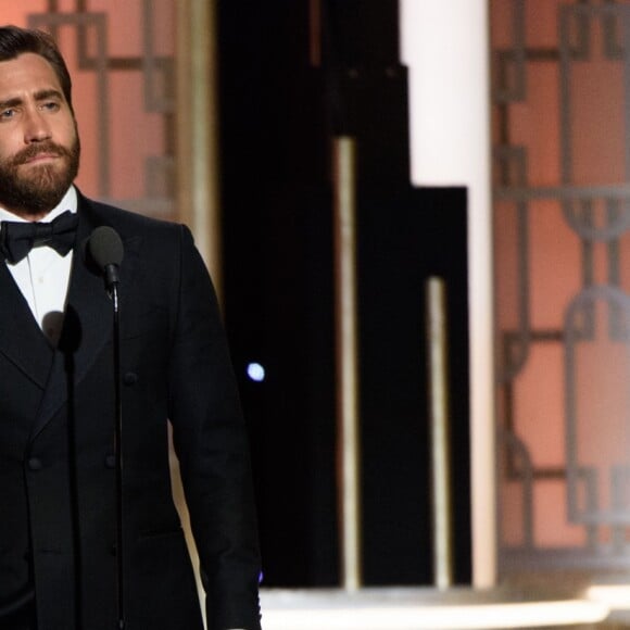 Jake Gyllenhaal - Show lors de la 74ème cérémonie annuelle des Golden Globe Awards à Beverly Hills, Los Angeles, Californie, Etats-Unis, le 8 janvier 2017.
