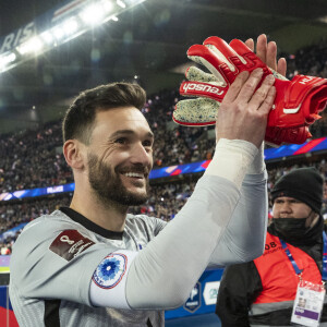 Hugo Lloris - Match de football de qualification pour la Coupe du monde 2022 entre la France et le Kazakhstan au stade Parc des Princes à Paris, le 13 novembre 2021. © Cyril Moreau/Bestimage