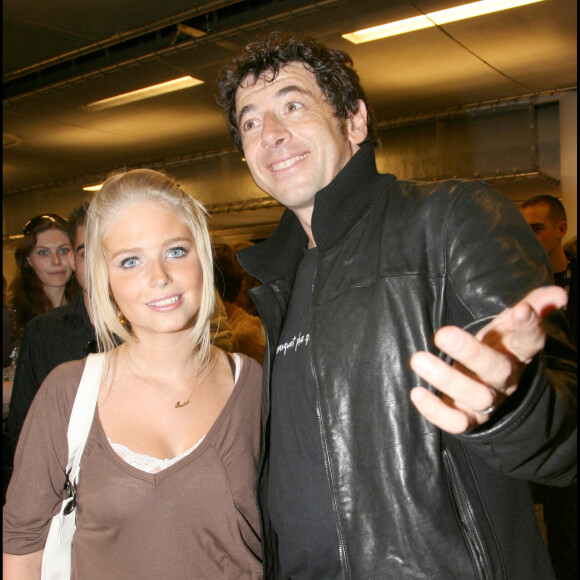 Faustine Nogherotto (Star Academy) et Patrick bruel à Bercy. Paris.