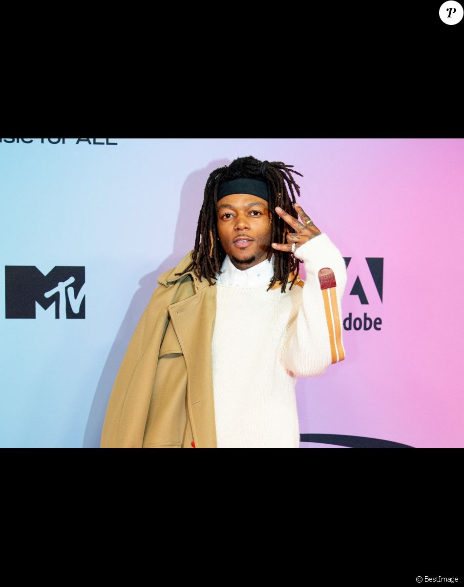 JID au photocall des "MTV Europe Music Awards (EMA)" au Laszlo Papp Budapest Sports Arena. Budapest, le 14 novembre 2021.