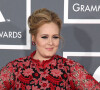 Adele - 55eme ceremonie des Grammy Awards a Los Angeles le 10 Fevrier 2013.