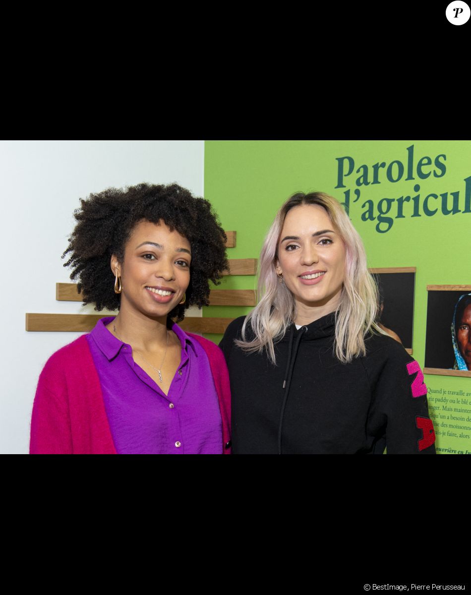 Exclusif - Sarah et Natoo - Autour de Doigby, les Youtubeurs B.Lorber, H.Tran, L.Camilleri, S.Péirssé ont reçu 31 invités dont M. Horn, C.Dion, P.Larrouturou, B.Poirson, pour décrypter les enjeux liés aux changements climatiques et imaginer le monde de demain, lors du premier événement d'infotainment 100% digital, "Youtopia", une émission diffusée en live interactif durant 14 heures sur Youtube depuis la Fondation Goodplanet, en marge de la Cop26 (1er - 12 novembre 2021). La première édition de "Youtopia", destinée également à récolter des fonds pour planter des arbres dans la campagne française, a totalisé 180.000 vues pendant le live et a atteint plus de 26 millions de personnes autour de l'événement sur tous les réseaux sociaux. Le 5 novembre 2021. © Pierre Perusseau / Bestimage