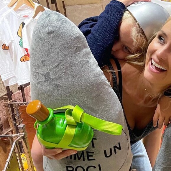 Elodie Gossuin avec ses enfants, septembre 2021