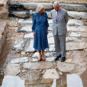 Le prince Charles et Camilla Parker Bowles, duchesse de Cornouailles, se sont rendus à Juwafat al-Kafrayn pour visiter les sites de de Elijah's Hill et le lieu de baptême de Jesus, à l'occasion de leur voyage officiel en Jordanie. Le 16 novembre 2021