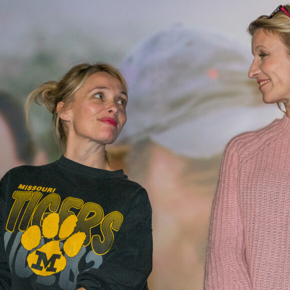 Anne Marivin et Alexandra Lamy à l'avant-première de "Chamboultout" au cinéma Kinépolis à Lomme, le 21 mars 2019. © Stéphane Vansteenkiste/Bestimage