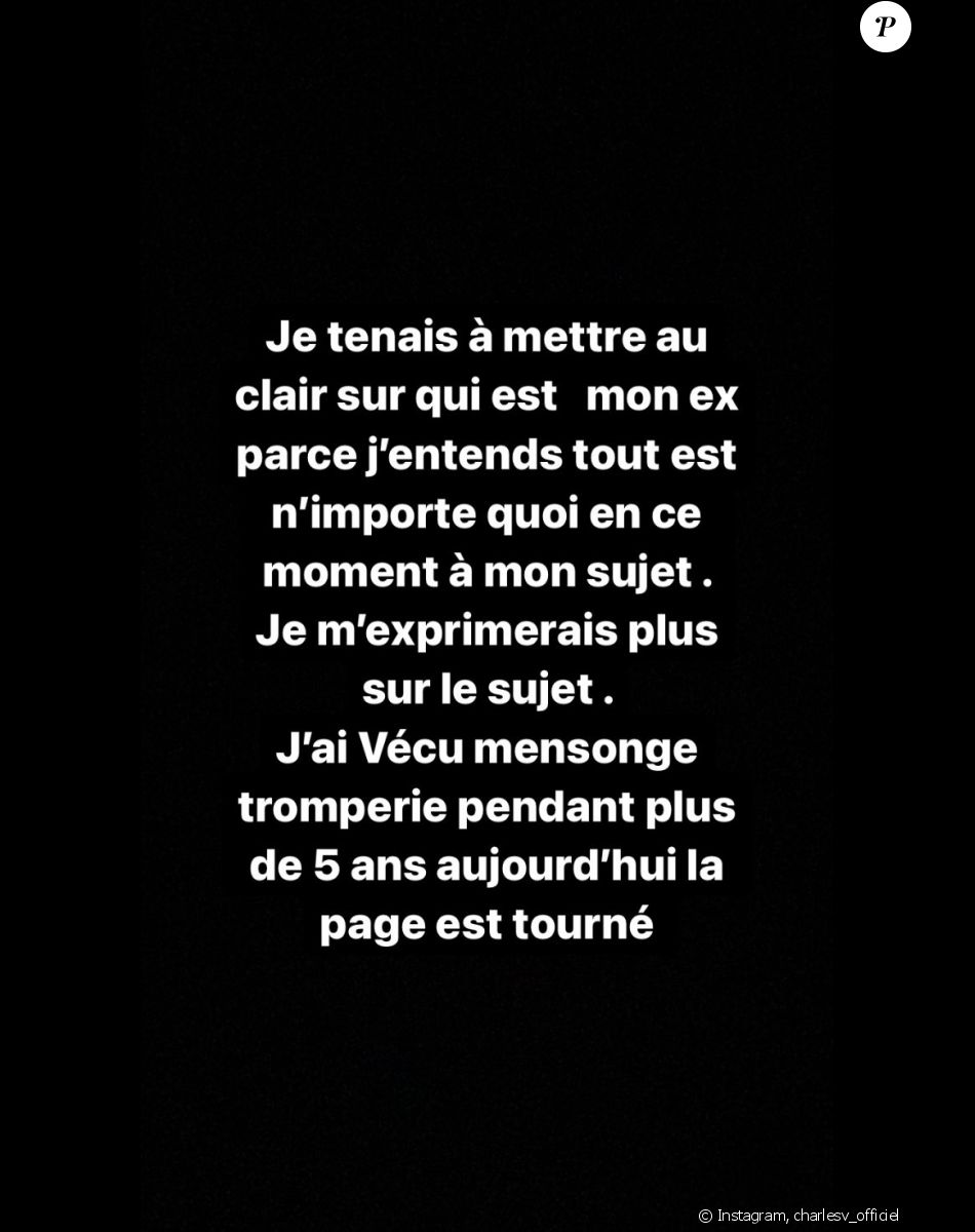 Charles Vassal (Les Ch'tis) affiche le profil d'escort de son ex Sarah en story Instagram