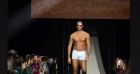 Laurent Maistret défile en boxer pour la marque Dim