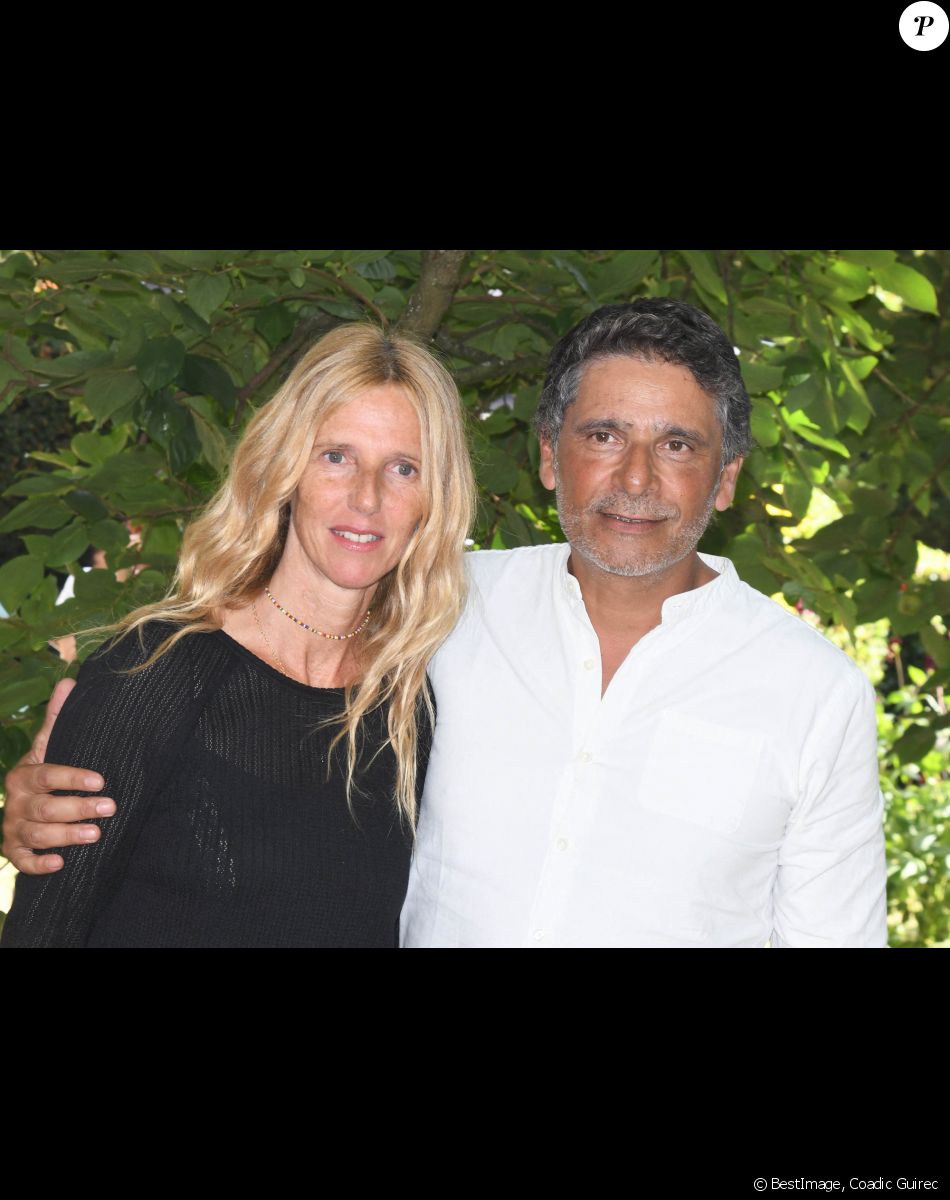 Sandrine Kiberlain et Pascal Elbé - Photocall du film "On est fait pour s'entendre" lors du 14ème Festival du Film Francophone d'Angoulême. Le 28 août 2021 © Coadic Guirec / Bestimage