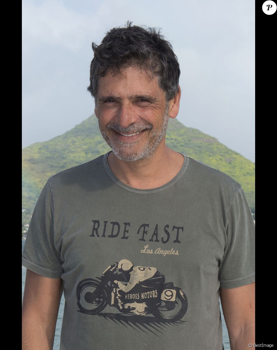 Pascal Elbé - RDV (Rendez-vous) avec des personnalités à l'hotel Maradiva en marge des World Travel Awards 2019 à l'île Maurice le 5 juin 2019.