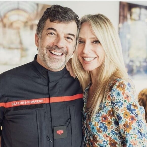 Tonya Kinzinger et Stéphane Plaza sur Instagram. Le 27 juin 2021.