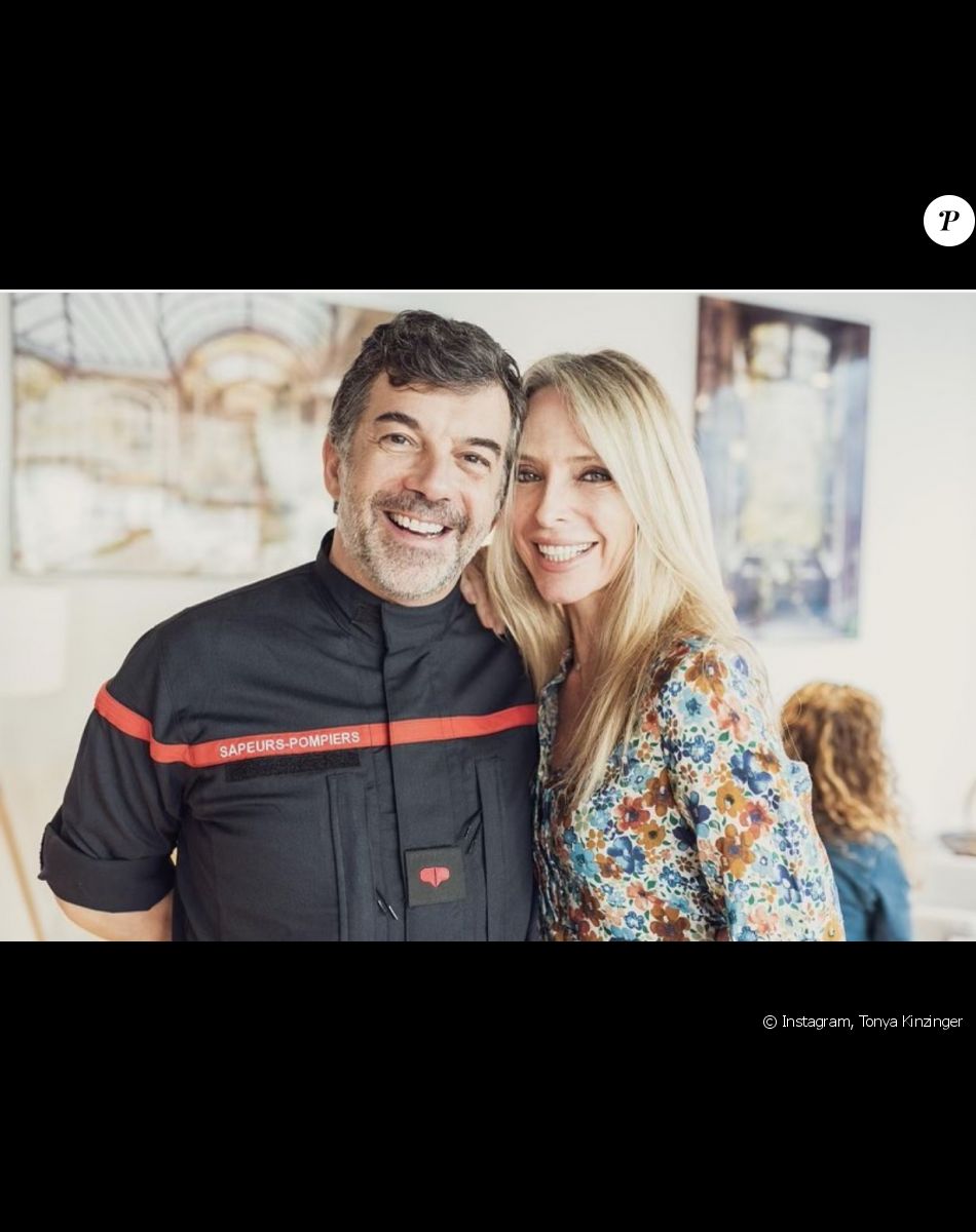 Tonya Kinzinger et Stéphane Plaza sur Instagram. Le 27 juin 2021.