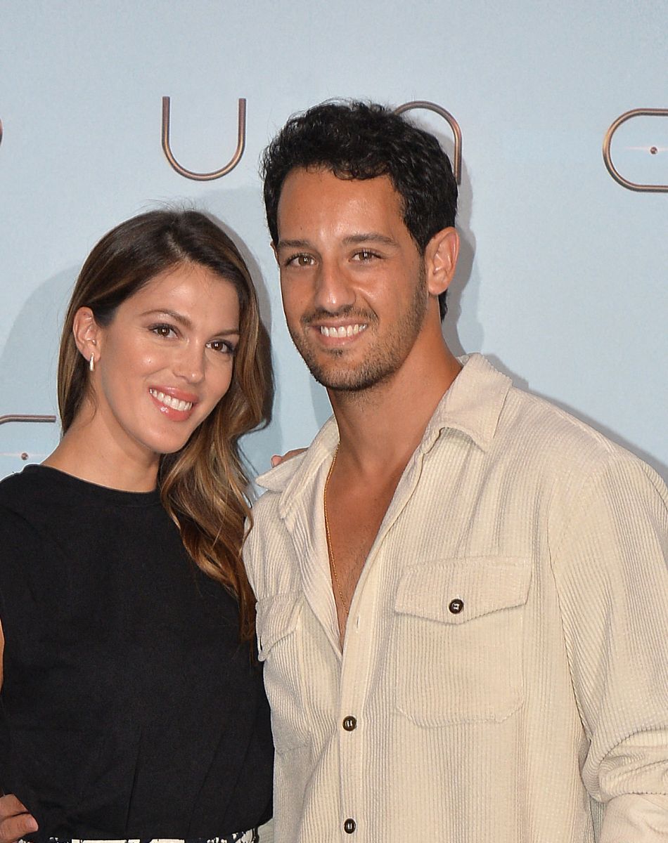 Iris Mittenaere et son compagnon Diego El Glaoui - Projection du film "Dune" au cinéma Le Grand Rex à Paris, le 6 septembre 2021. © Veeren/Bestimage