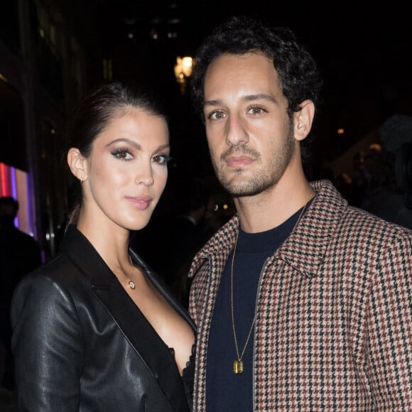 Iris Mittenaere, son compagnon Diego El Glaoui - Frontrow lors du défilé Etam Live Show à Paris. © Pool Agence Bestimage 