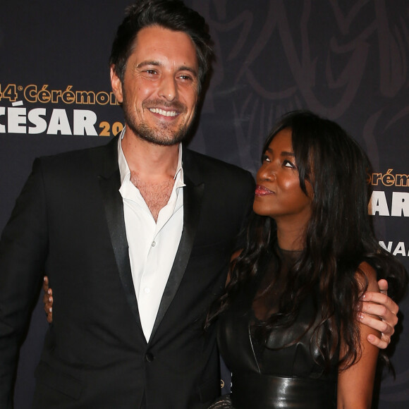 Hapsatou Sy et son compagnon Vincent Cerutti - Photocall de la 44ème cérémonie des César à la salle Pleyel à Paris. Le 22 février 2019 © Borde-Jacovides / Bestimage