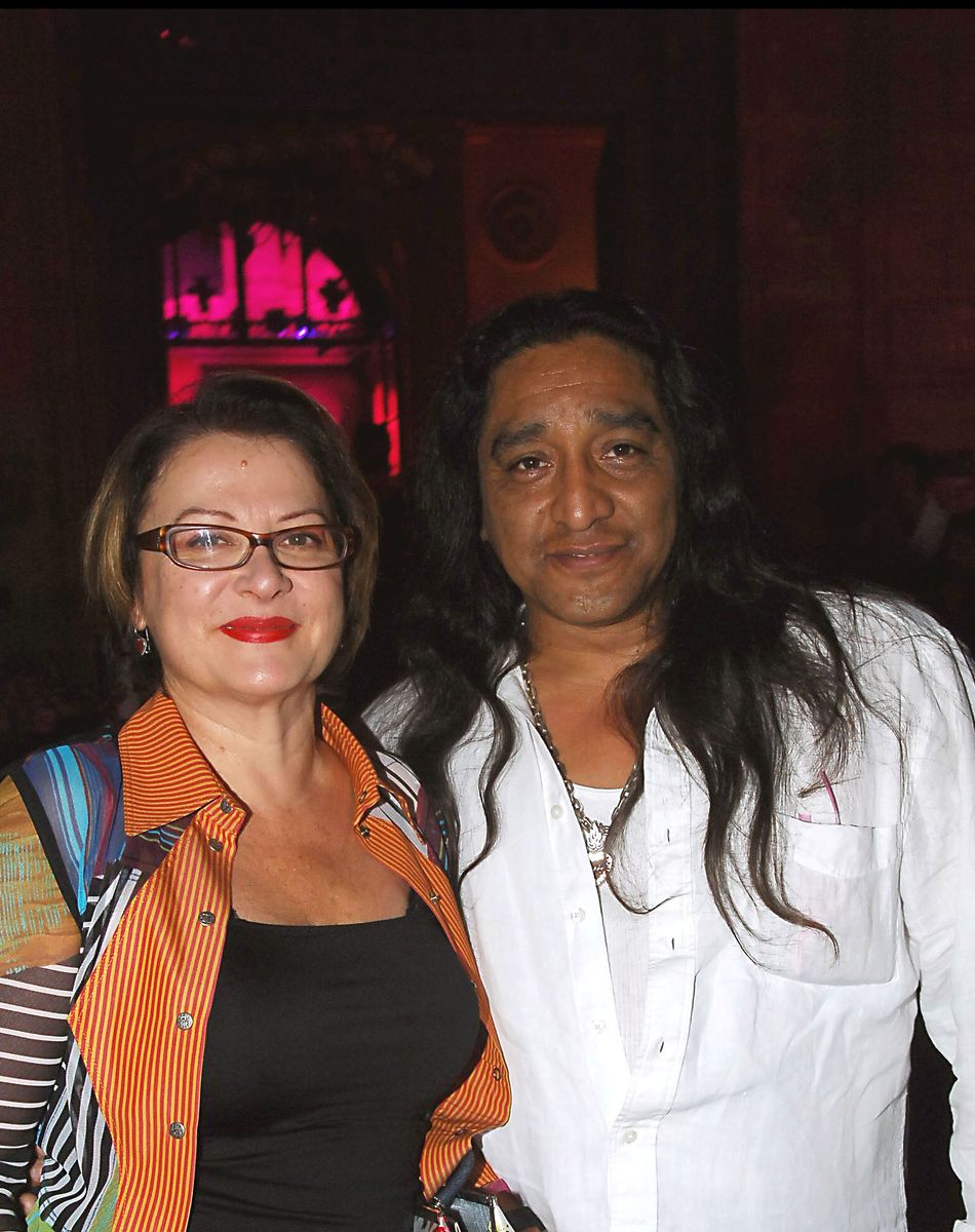 Josiane Balasko parle de son mari George Aguilar à Paris le 3 septembre 2005