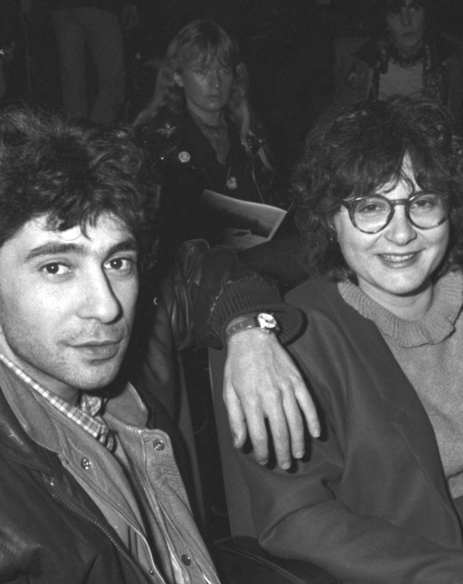 Josiane Balasko et son mari Philippe Berry - Le chanteur Renaud (Renaud Séchan) en concert à l'Olympia, son premier, à Paris. Le 28 janvier 1982 © Jean-Claude Woestelandt / Bestimage