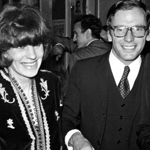 Archives : Jean-Louis Trintignant et sa femme Nadine en 1968