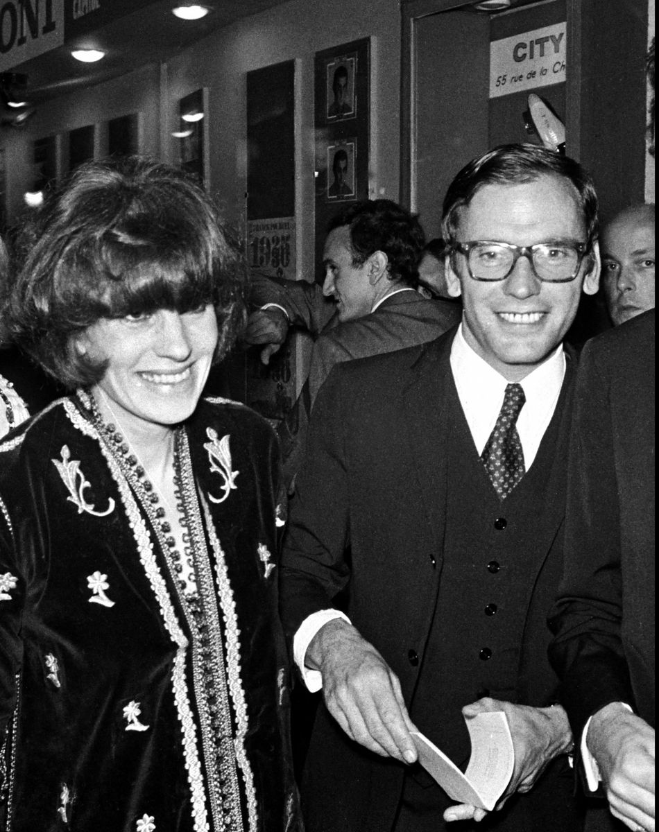 Archives : Jean-Louis Trintignant et sa femme Nadine en 1968