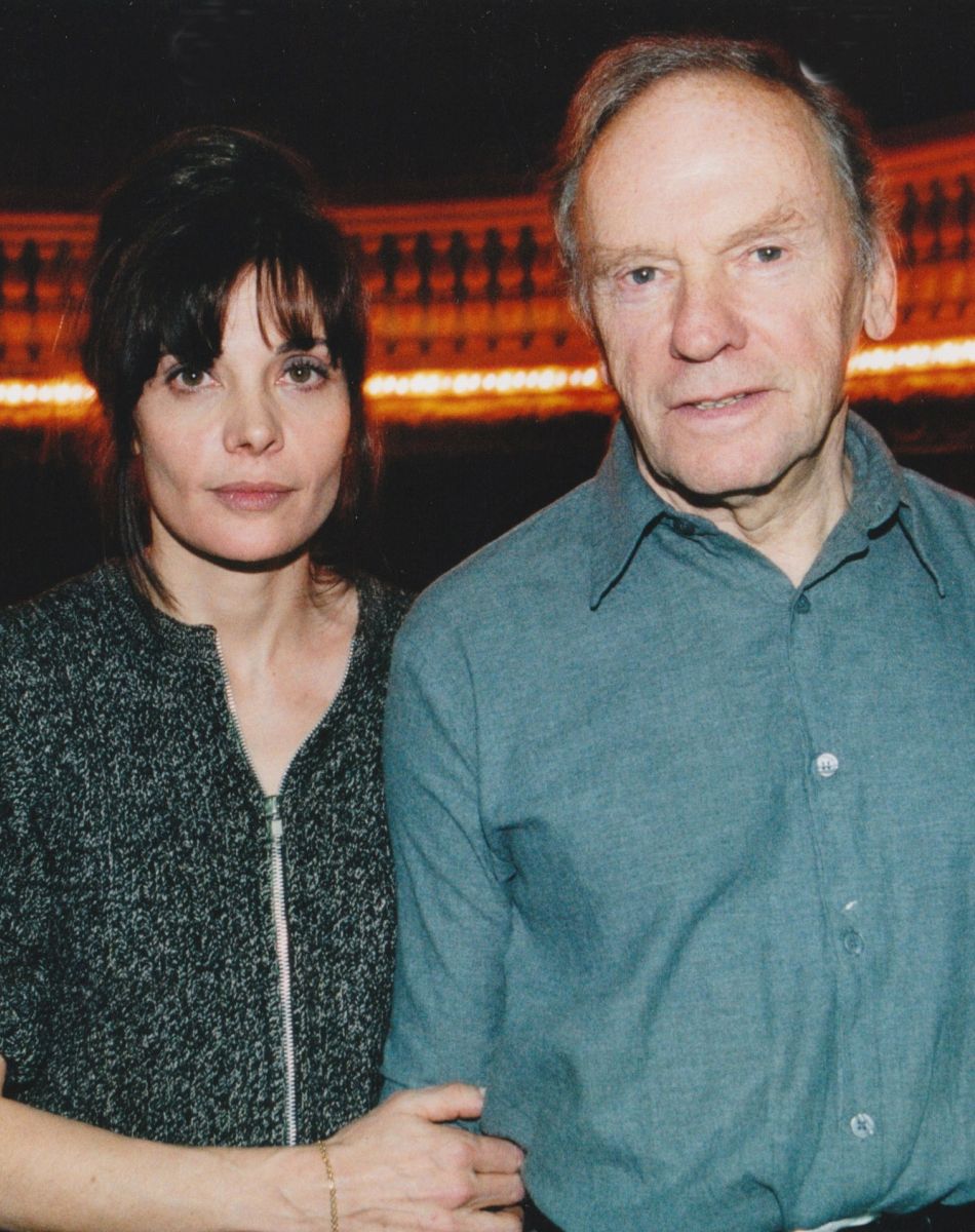 Portrait de Marie et Jean-Louis Trintignant en 2001.