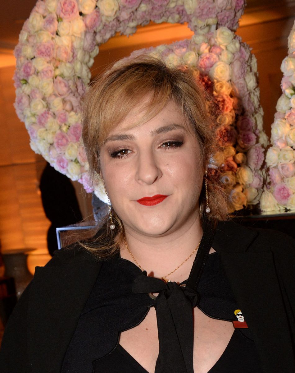Exclusif - Marilou Berry - Soirée de lancement des cosmétiques Eymard Gabrielle à l'hôtel Shangri-La à Paris, France, le 12 avril 2018. © Rachid Bellak/Bestimage