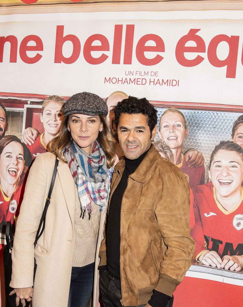 Mélissa Theuriau et son mari Jamel Debbouze - Avant-première du film "Une belle équipe" à Paris, le 3 décembre 2019. © Jack Tribeca/Bestimage