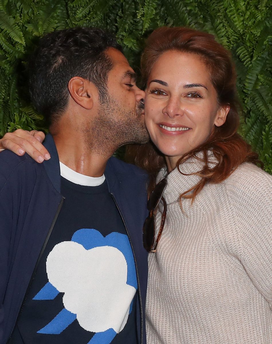 Jamel Debbouze et sa femme Mélissa Theuriau - Vide grenier caritatif au profit de l'association "CéKeDuBonheur". © Cyril Moreau/Bestimage