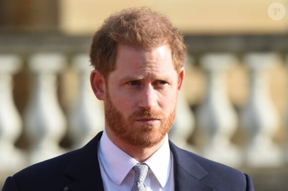 Le prince Harry à Buckhingam à Londres.