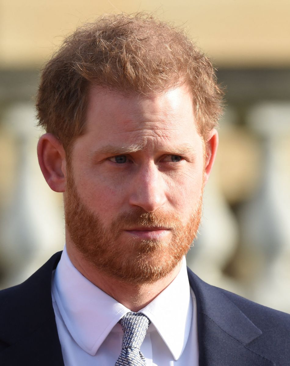 Le prince Harry à Buckhingam à Londres.
