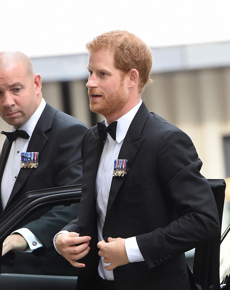 Le prince Harry est intervenu en visio-conférence lors des GQ Men Of The Year Awards à Londres.
