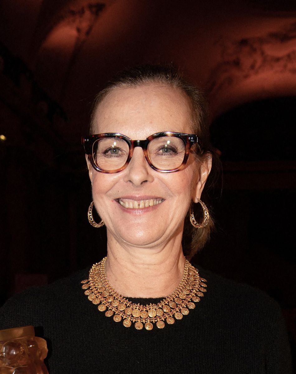 Carole Bouquet lors de la 5e édition du gala Les Plumes d'Or du Vin et de la Gastronomie au Pavillon Cambon, le 24 november 2021 à Paris. Photo de David Niviere/ABACAPRESS.COM