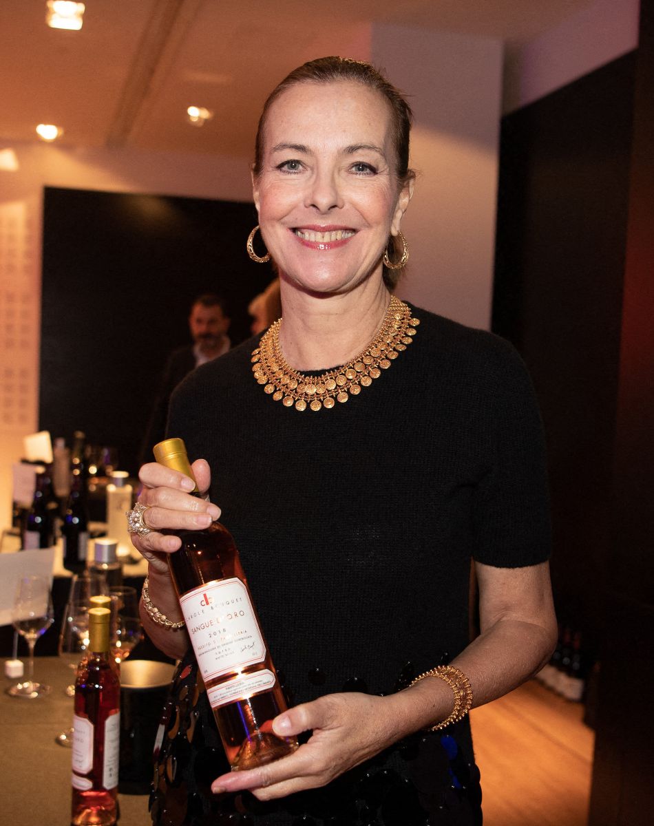 Carole Bouquet à la 5e édition du gala Les Plumes d'Or du Vin et de la Gastronomie au Pavillon Cambon, le 24 november 2021 à Paris. Photo de David Niviere/ABACAPRESS.COM