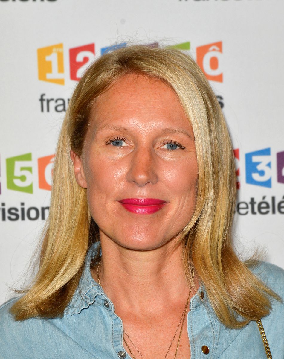 Agathe Lecaron lors du photocall de la présentation de la nouvelle dynamique 2017-2018 de France Télévisions. Paris, le 5 juillet 2017. © Guirec Coadic/Bestimage