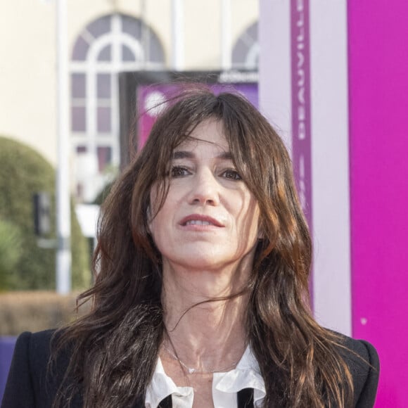 Charlotte Gainsbourg - Première du film "Les choses humaines" lors de la 47e édition du Festival du Cinéma Américain de Deauville. Le 11 septembre 2021. © Olivier Borde / Bestimage