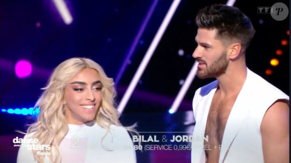 Bilal Hassani lors de la finale de Danse avec les stars 2021 sur TF1