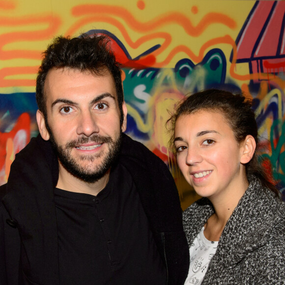 Laurent Ournac et sa femme Ludivine - Croco Kids Party Lacoste au Pavillon Puebla à Paris le 16 septembre 2015.