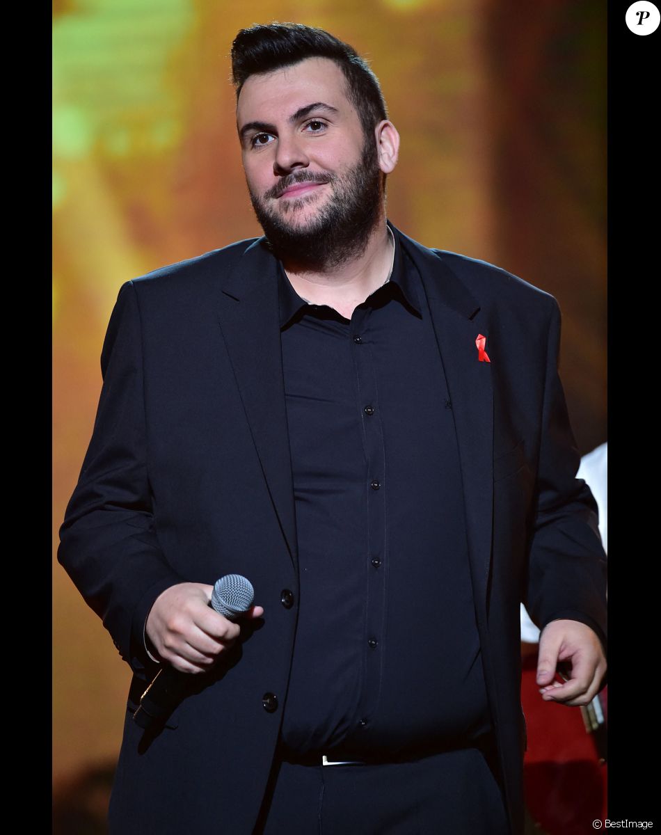 Exclusif - Laurent Ournac - Enregistrement de l'émission "La Télé Chante Pour le Sidaction" aux théâtre des Folies Bergère à Paris. L'émission sera diffusée sur France 2 le 28 mars