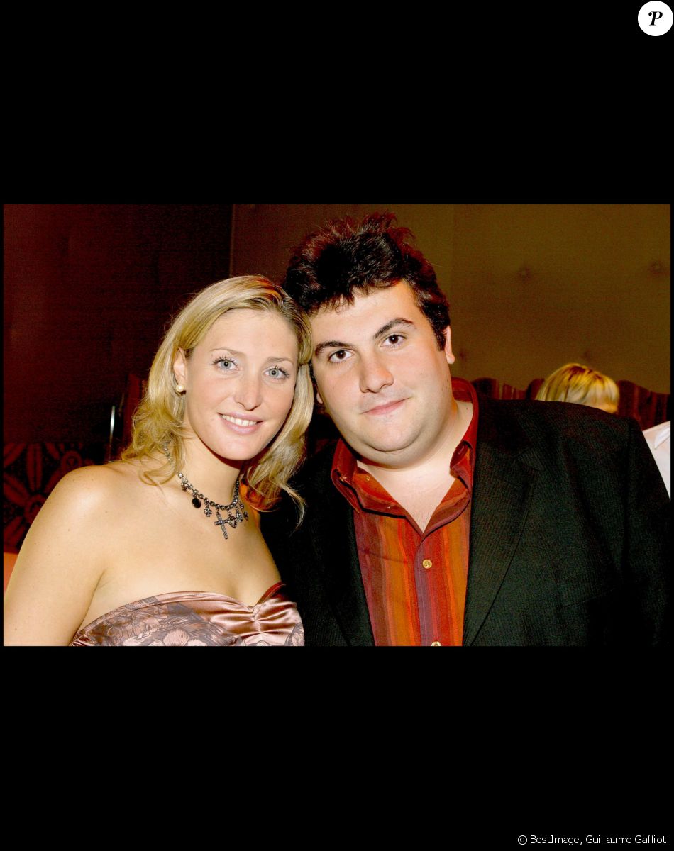 Adeline et Laurent Ournac à la conférence de presse de rentrée de TF1 © Guillaume Gaffiot / Bestimage