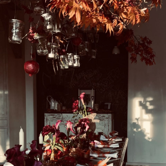Madonna célèbre Thanksgiving avec ses enfants Lourdes, David, Mercy, Stella et Estere. Le 26 novembre 2021.
