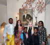Madonna célèbre Thanksgiving avec ses enfants Lourdes, David, Mercy, Stella et Estere. Le 26 novembre 2021.
