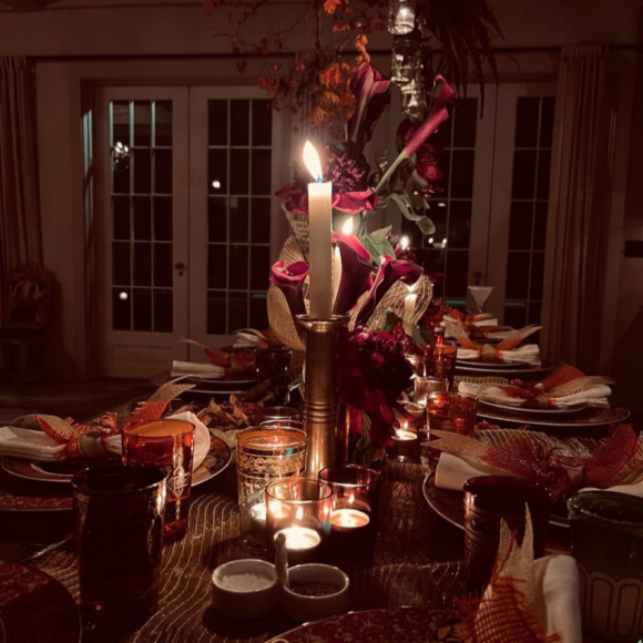 Madonna célèbre Thanksgiving avec ses enfants Lourdes, David, Mercy, Stella et Estere. Le 26 novembre 2021.