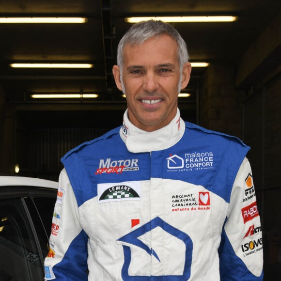 Exclusif - Paul Belmondo lors de la 2ème édition du "Girls Charity Racing" dans le cadre de l'évènement "TALON PISTE X Exclusive Drive" sur le circuit du Mans. "TALON PISTE X Exclusive Drive" est le seul évènement automobile caritatif 100% féminin. Le Mans, le 23 mars 2019. © Guirec Coadic/Bestimage 