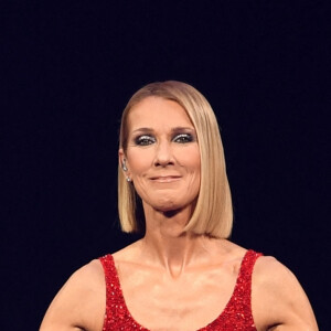 Céline Dion en concert à l'American Airlines Arena dans le cadre de sa tournée "Courage World Tour" à Miami, le 17 janvier 2020.