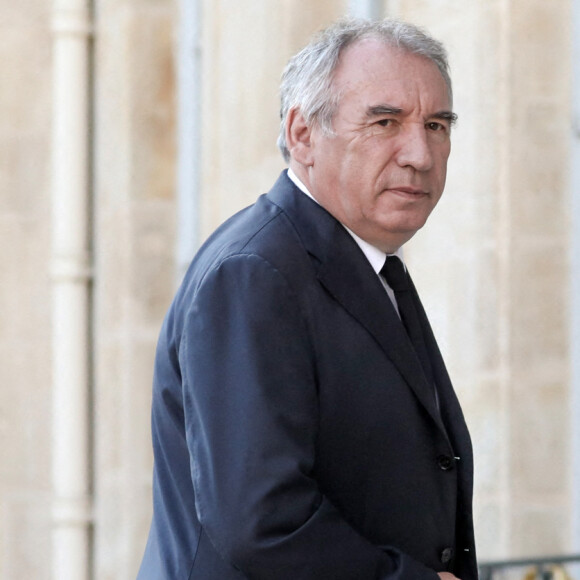 Francois Bayrou - Les membres du gouvernement arrivent pour la présentation du plan d'investissement "France 2030" par le président de la République française au palais de l'Elysée à Paris, France, le 12 octobre 2021. © Stéphane Lemouton/Bestimage