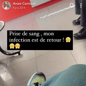 Anaïs Camizuli contrainte d'être de nouveau hospitalisée, le 1er décembre 2021