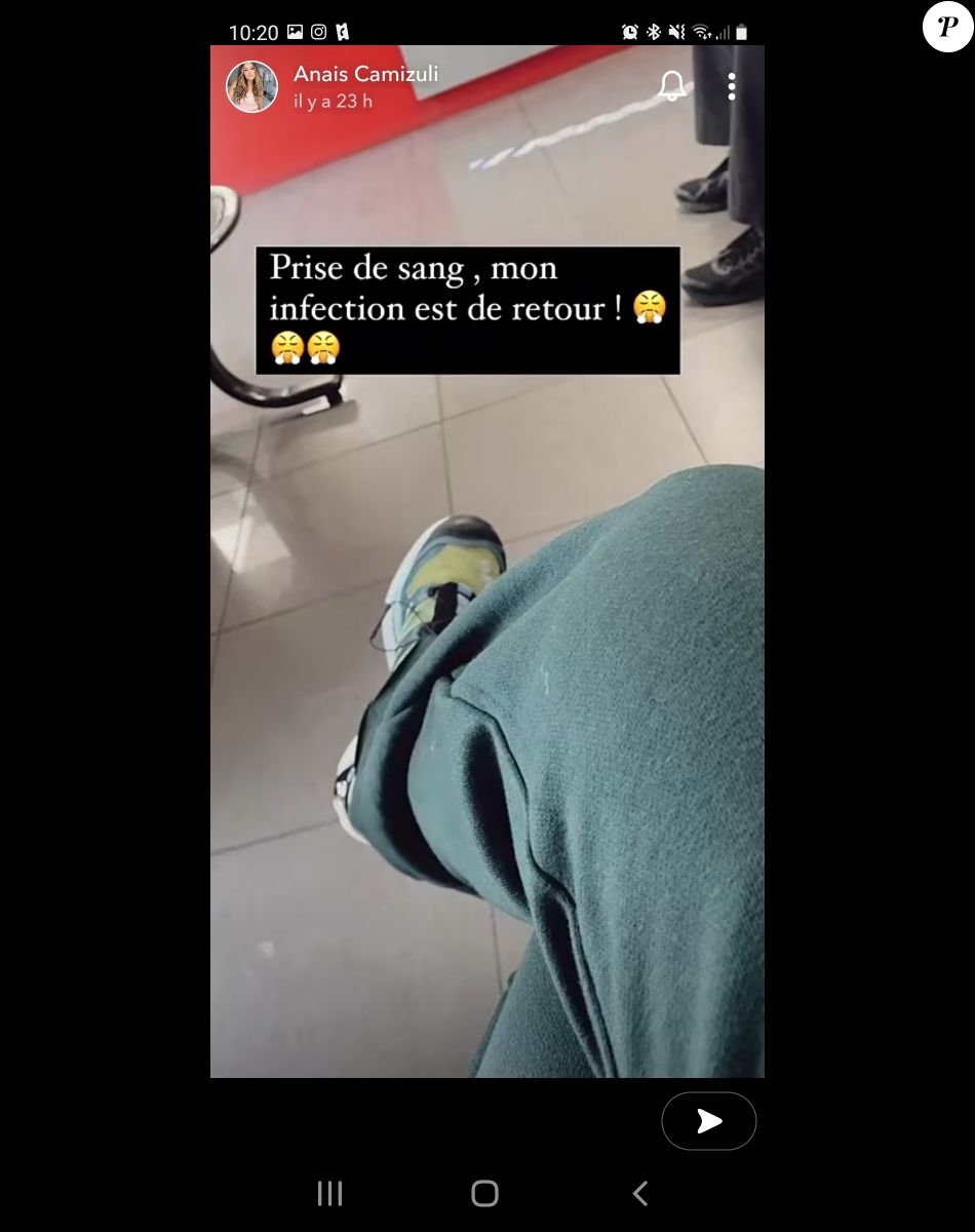 Anaïs Camizuli contrainte d'être de nouveau hospitalisée, le 1er décembre 2021