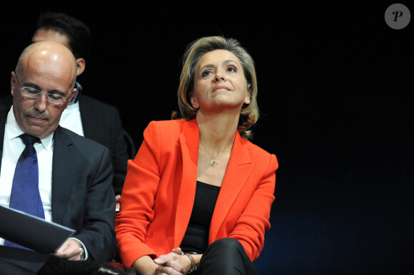 Eric Ciotti et Valérie Pecresse - François Fillon Candidat a la Presidence de l'UMP en meeting au Palais des Congres de Paris le 12 novembre 2012