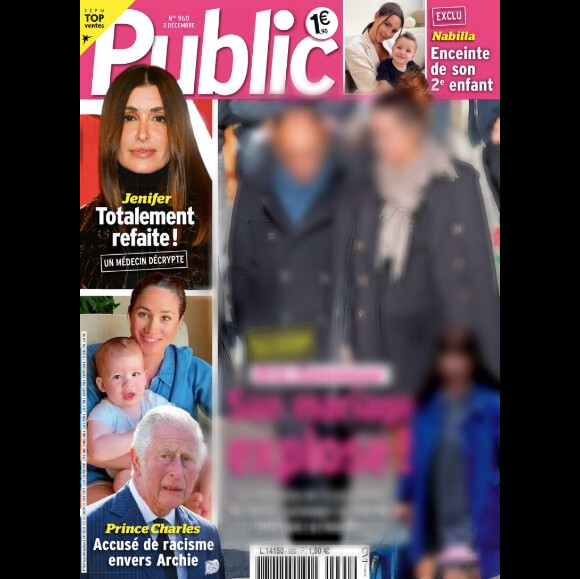 Couverture du magazine "Public" du 3 décembre 2021